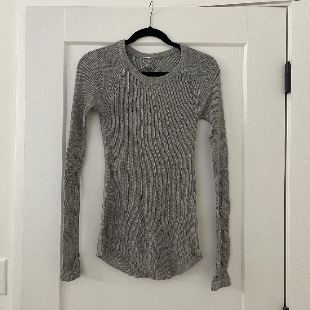 Gray Lululemon Sweater Size 2